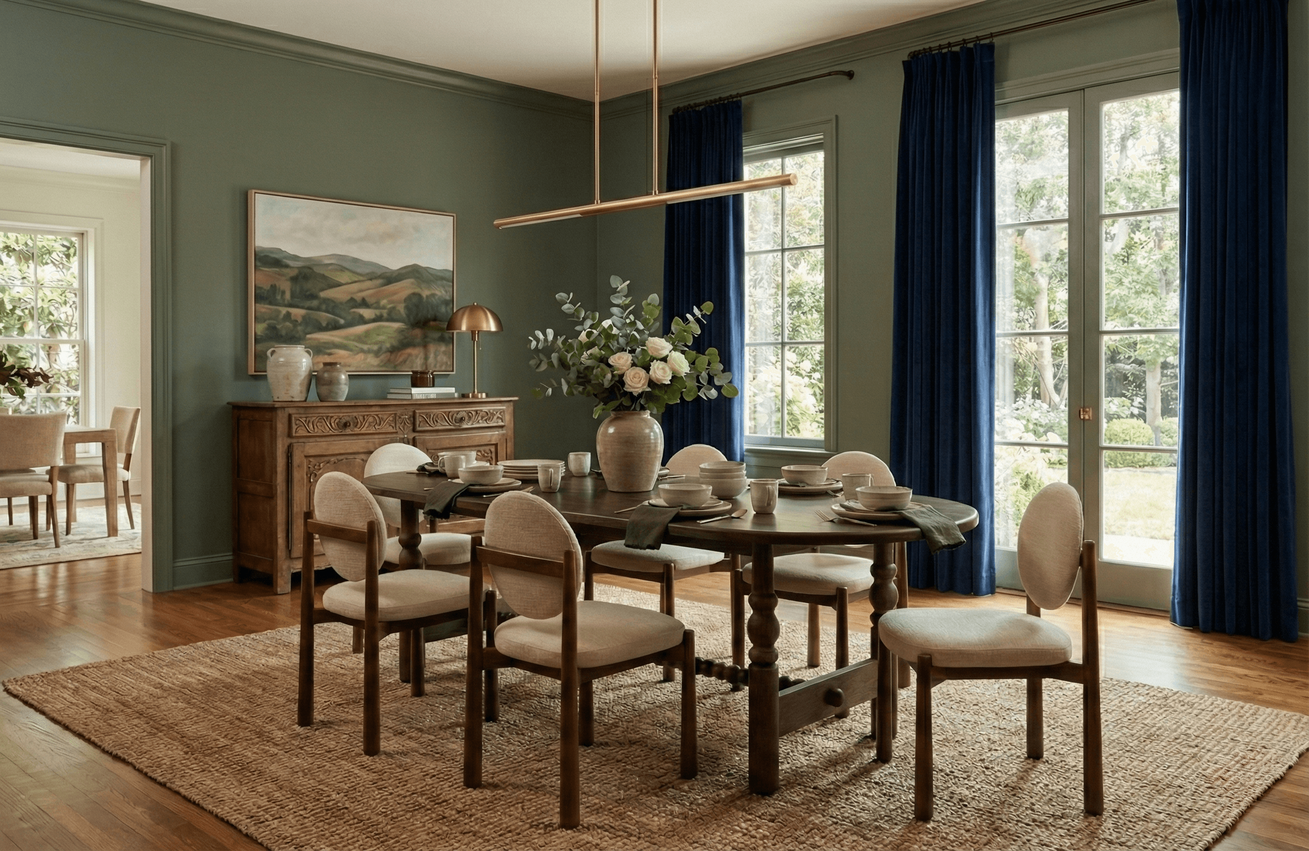 The Ashtaratna and Saral furniture collection in a furnished interior